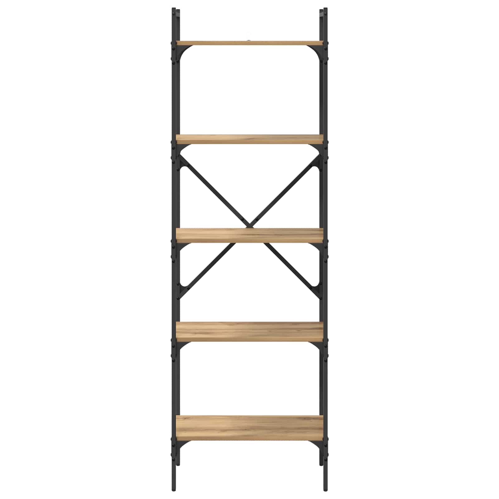 Bücherregal Artisan-Eiche 56 x 32 x 174 cm Holzwerkstoff