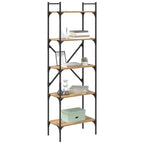Bücherregal Artisan-Eiche 56 x 32 x 174 cm Holzwerkstoff