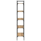 Bücherregal Artisan-Eiche 56 x 32 x 174 cm Holzwerkstoff