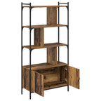 Bücherregal 76,5 x 30 x 154,5 cm Holzwerkstoff