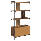 Bücherregal 76,5 x 30 x 154,5 cm Holzwerkstoff