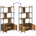 Bücherregal 76,5 x 30 x 154,5 cm Holzwerkstoff