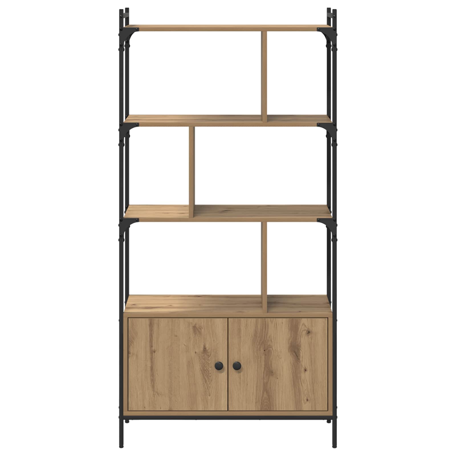 Bücherregal 76,5 x 30 x 154,5 cm Holzwerkstoff