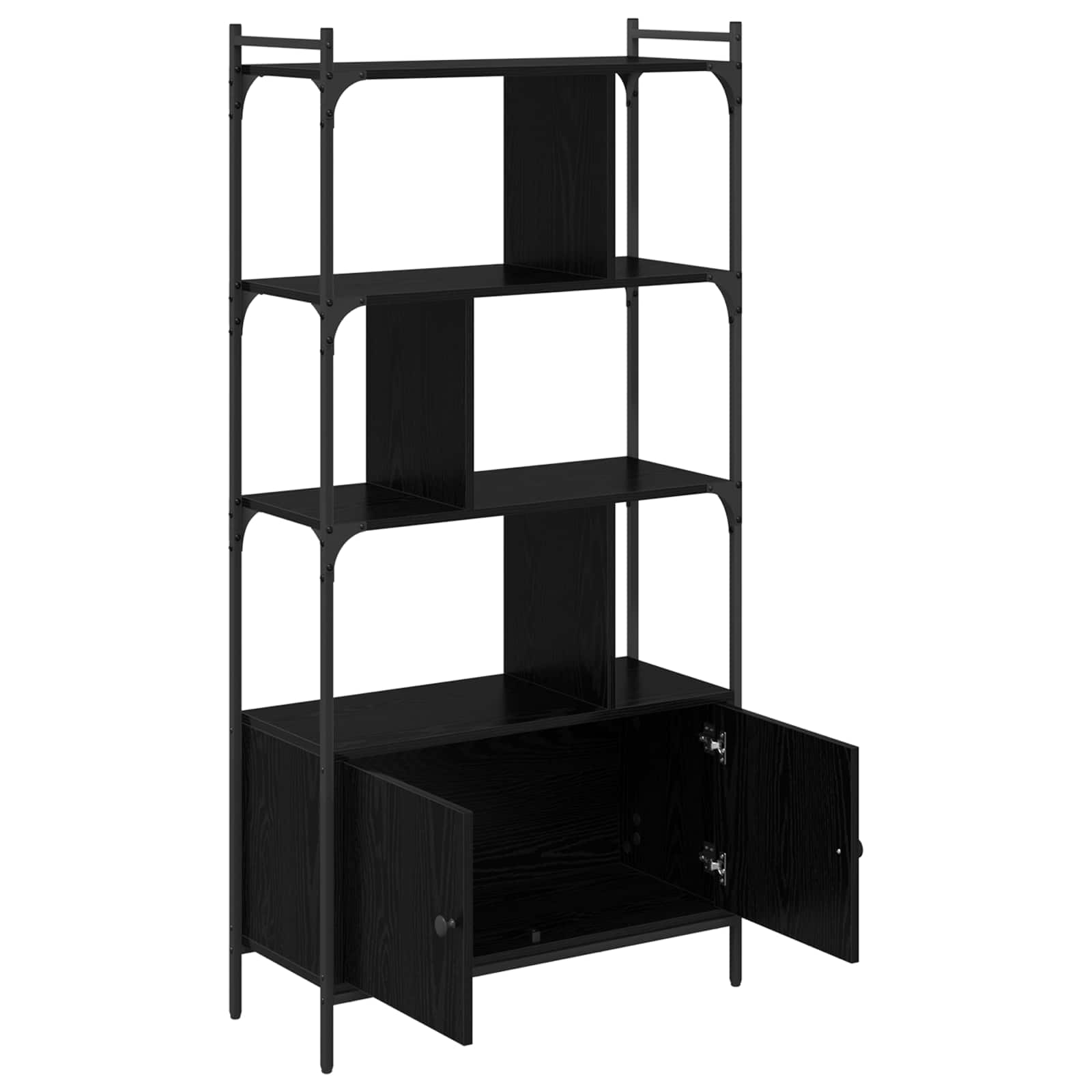 Bücherregal 76,5 x 30 x 154,5 cm Holzwerkstoff