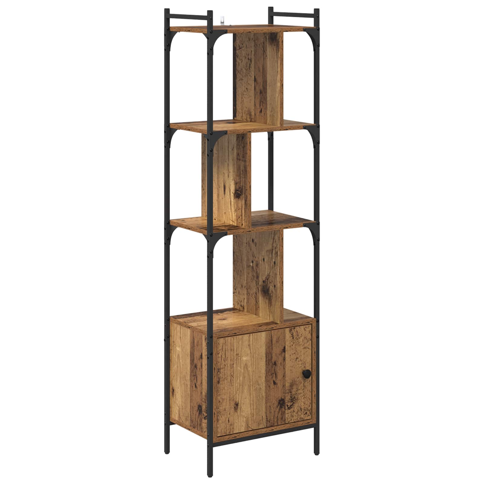 Bücherregal Altholz 44,5 x 30 x 154,5 cm Holzwerkstoff