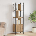 Bücherregal Artisan-Eiche 44,5 x 30 x 154,5 cm Holzwerkstoff