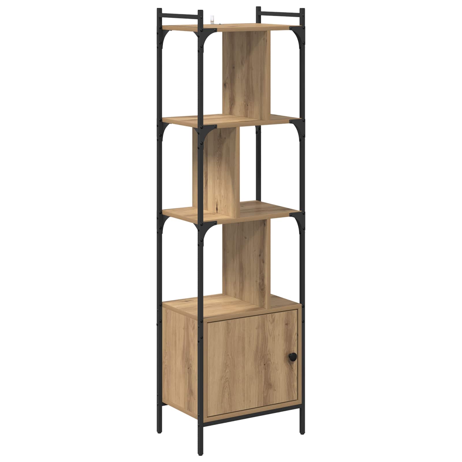Bücherregal Artisan-Eiche 44,5 x 30 x 154,5 cm Holzwerkstoff