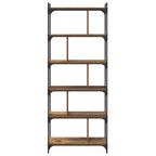 Bücherregal Altholz 76 x 32 x 192 cm Holzwerkstoff
