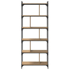Bücherregal Artisan-Eiche 76 x 32 x 192 cm Holzwerkstoff