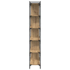 Bücherregal Artisan-Eiche 76 x 32 x 192 cm Holzwerkstoff