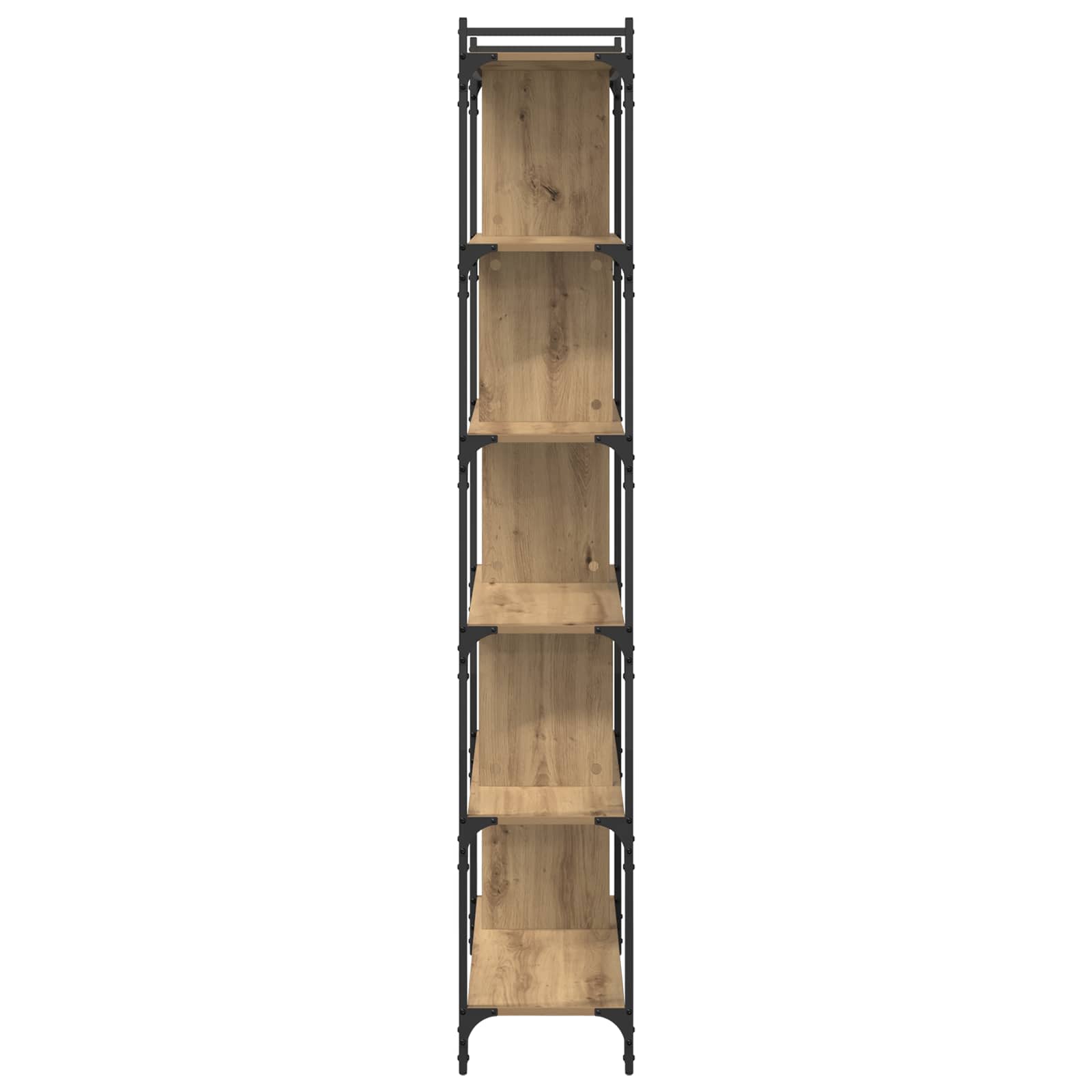 Bücherregal Artisan-Eiche 76 x 32 x 192 cm Holzwerkstoff