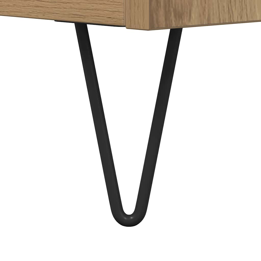 Couchtisch Artisan-Eiche 60 x 44,5 x 45 cm Holzwerkstoff