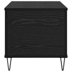 Couchtisch Schwarz Eichen-Optik 60 x 44,5 x 45 cm Holzwerkstoff
