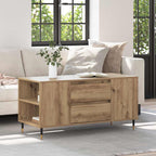 Couchtisch Artisan-Eiche 102 x 44,5 x 50 cm Holzwerkstoff