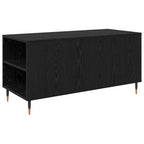Couchtisch Schwarz Eichen-Optik 102 x 44,5 x 50 cm