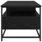 Couchtisch Schwarz Eichen-Optik 100 x 51 x 45 cm Holzwerkstoff