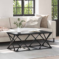 Couchtisch Schwarz Eichen-Optik 100 x 49 x 40 cm Holzwerkstoff