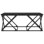 Couchtisch Schwarz Eichen-Optik 100 x 49 x 40 cm Holzwerkstoff