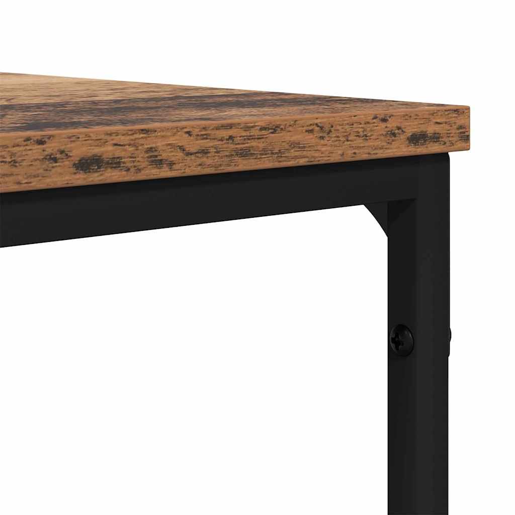 Couchtisch Altholz 100 x 100 x 40 cm Holzwerkstoff