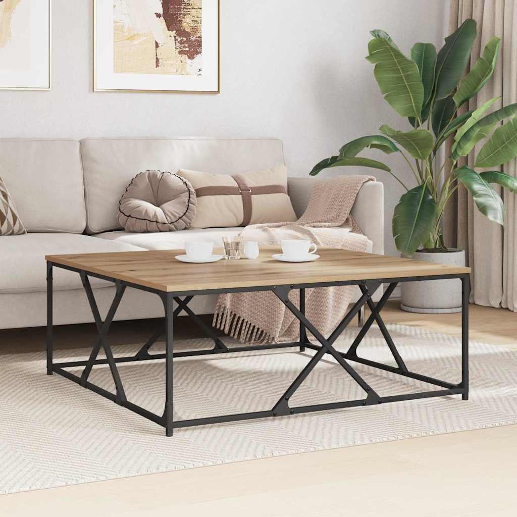 Couchtisch Artisan-Eiche 100 x 100 x 40 cm Holzwerkstoff