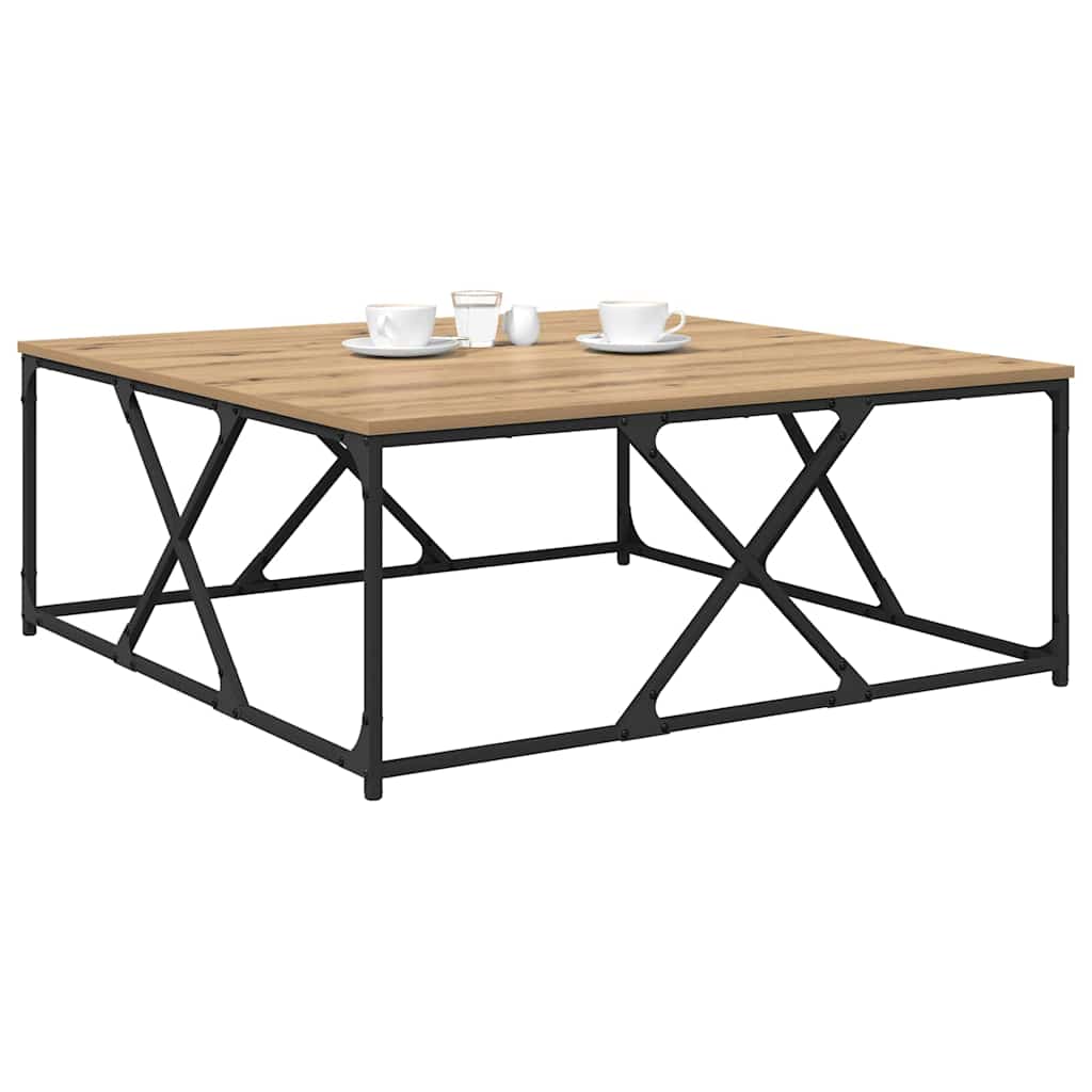 Couchtisch Artisan-Eiche 100 x 100 x 40 cm Holzwerkstoff