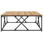Couchtisch Artisan-Eiche 100 x 100 x 40 cm Holzwerkstoff