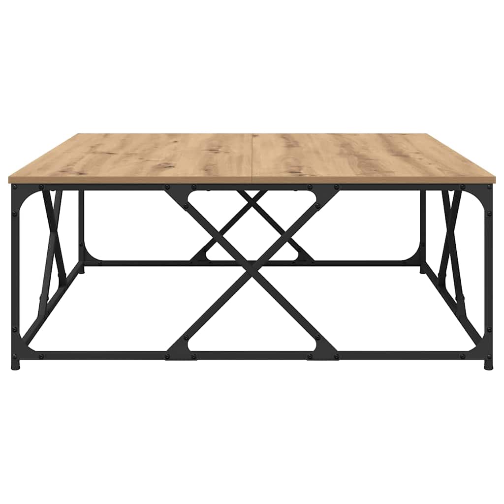 Couchtisch Artisan-Eiche 100 x 100 x 40 cm Holzwerkstoff