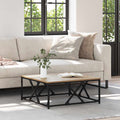 Couchtisch Artisan-Eiche 70 x 70 x 30 cm Holzwerkstoff