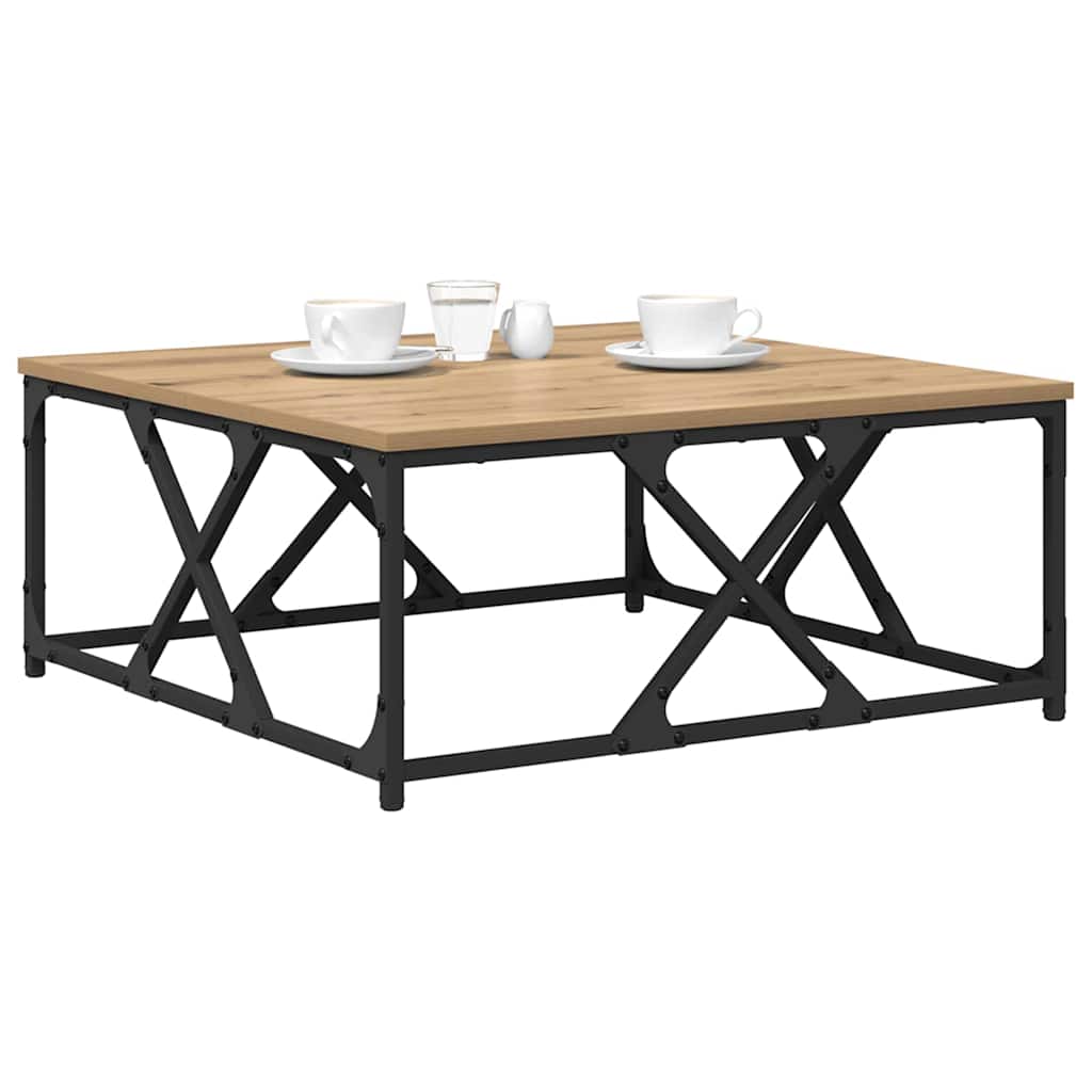 Couchtisch Artisan-Eiche 70 x 70 x 30 cm Holzwerkstoff
