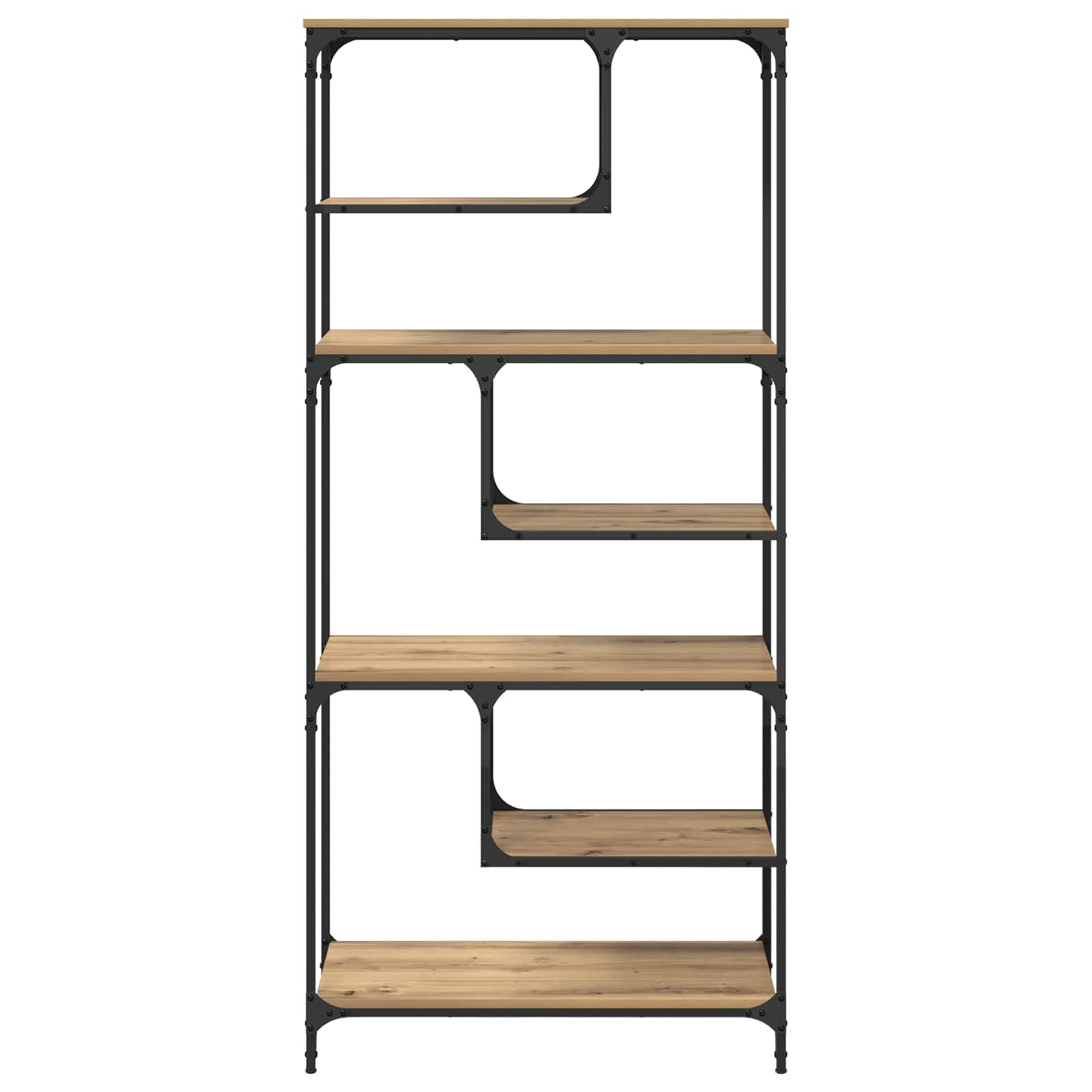Bücherregal Artisan-Eiche 81 x 36 x 176 cm Holzwerkstoff