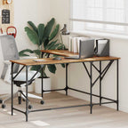 Schreibtisch Altholz 149 x 149 x 75 cm Holzwerkstoff