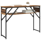 Konsolentisch Altholz 105x30x75cm Holzwerkstoff