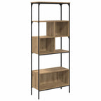 Bücherregal Artisan-Eiche 76 x 33 x 188,5 cm Holzwerkstoff