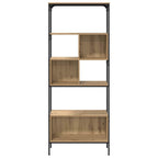 Bücherregal Artisan-Eiche 76 x 33 x 188,5 cm Holzwerkstoff