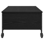 Couchtisch Schwarz Eichen-Optik 91 x 55 x 32 cm Holzwerkstoff