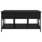 Couchtisch Schwarz Eichen-Optik 100 x 55 x 48,5 cm