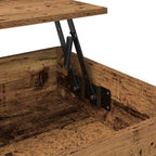 Couchtisch Altholz 70x50x50cm Holzwerkstoff