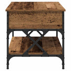 Couchtisch Altholz 70x50x50cm Holzwerkstoff