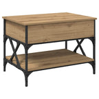 Couchtisch Artisan-Eiche 70x50x50cm Holzwerkstoff