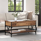 Couchtisch Altholz 100 x 50 x 50 cm Holzwerkstoff