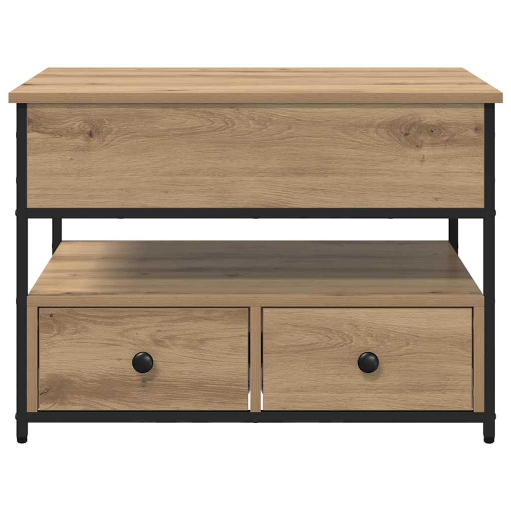 Couchtisch Artisan-Eiche 70 x 50 x 54,5 cm Holzwerkstoff