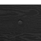 Couchtisch Schwarz Eichen-Optik 85 x 50 x 50 cm Holzwerkstoff