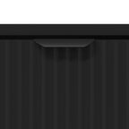 Couchtisch Schwarz Eichen-Optik 90 x 49 x 46 cm Holzwerkstoff