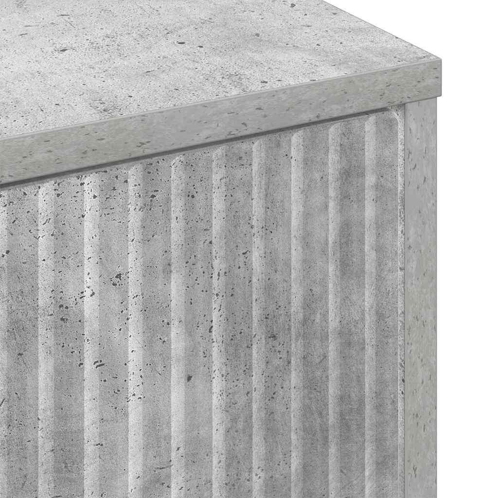 Couchtisch Beton Grau 90 x 49 x 46 cm Holzwerkstoff