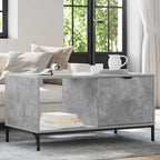 Couchtisch Beton Grau 90 x 49 x 46 cm Holzwerkstoff