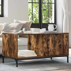 Couchtisch Geräucherte Eiche 90 x 49 x 46 cm Holzwerkstoff
