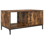 Couchtisch Geräucherte Eiche 90 x 49 x 46 cm Holzwerkstoff