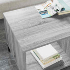 Couchtisch Graues Sonoma 90 x 49 x 46 cm Holzwerkstoff