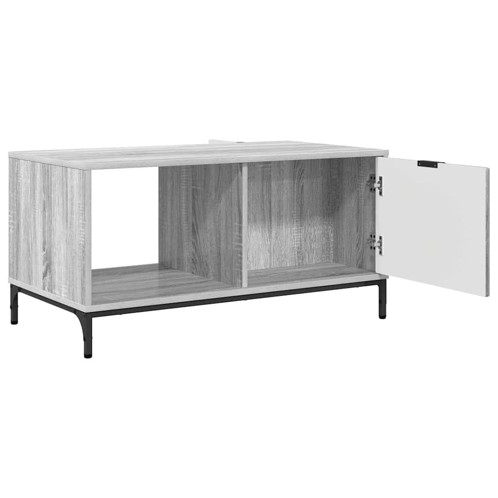 Couchtisch Graues Sonoma 90 x 49 x 46 cm Holzwerkstoff