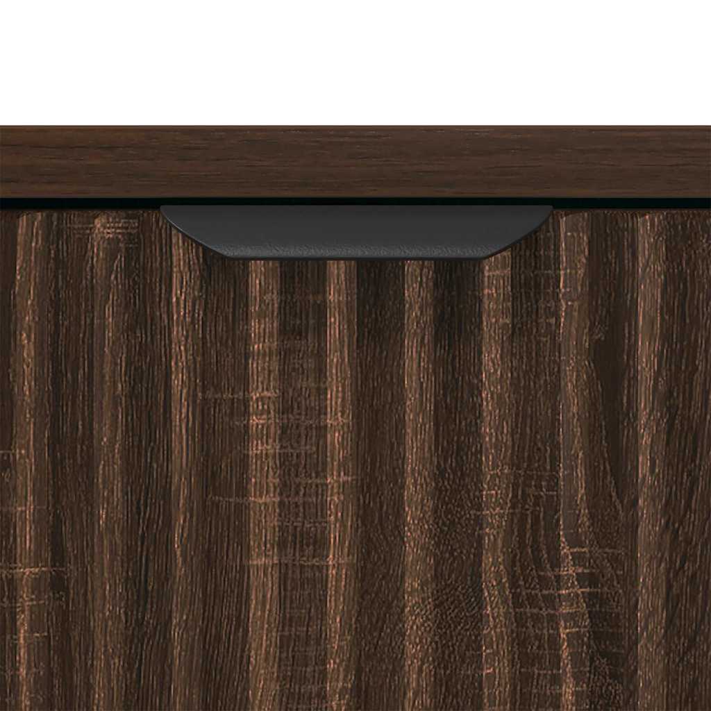 Couchtisch Braun Eichen-Optik 90 x 49 x 46 cm Holzwerkstoff